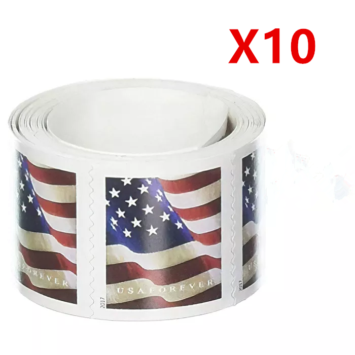U.S. Flag 2017 10 Rolls