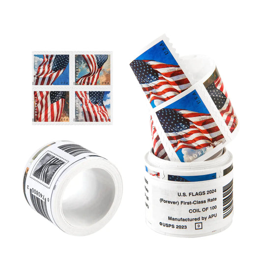 2024 Flag Forever 1 Roll Of 100 Pcs