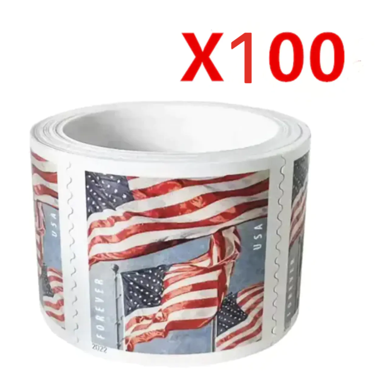 U.S. Flag 2022 100 Rolls