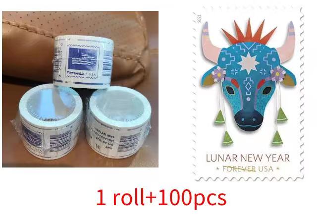 U.S Flag 2019 / Lunar New Year Ox 2021